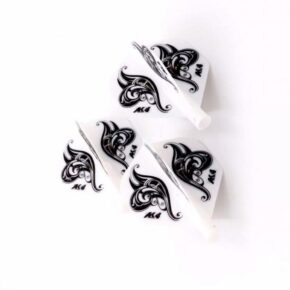 Misaladejuegos Plumas Flights Darts Cuesoul Tero AK4 Blanca Logo Standard  CS-AK4+2HD - Imagen 3