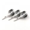 Misaladejuegos Plumas Cuesoul Flights AK5 Shape M Blanca Dragon Pattern  CSAK-5JL2