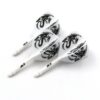 Misaladejuegos Plumas Cuesoul Flights AK5 Shape M Blanca Dragon Pattern  CSAK-5JL2 - Imagen 2