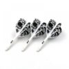Misaladejuegos Plumas Cuesoul Integrate Flights AK5 Shape M Blanca Skeleton Pattern  CSAK-5KL11