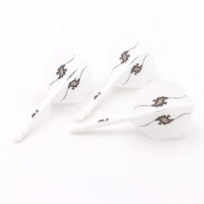 Misaladejuegos Plumas Cuesoul Integrate Flights AK5 Standard M Blanca Petals  CSAK 58XHB