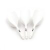 Misaladejuegos Plumas Cuesoul Flights AK5 Shape M Blanca  CSAK-58YS