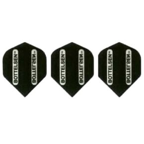 Misaladejuegos Plumas Flights Bottelsen Estandar Logo Bottelsen Black  41100-1