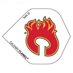 Misaladejuegos Plumas Flights DartWorld Estandar Carlgary Flames  8705 - Imagen 2