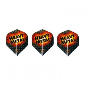Misaladejuegos Plumas Flights Bottelsen Estandar Heavy Metal  4118-2