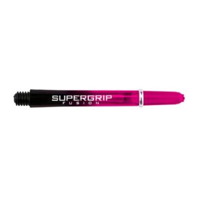 Misaladejuegos Cañas Harrows Darts SuperGrip Fusion Dark Pink Short 33mm - Imagen 2