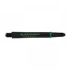 Misaladejuegos Cañas Harrows Darts SuperGrip Carbon Green Midi 40mm - Imagen 2