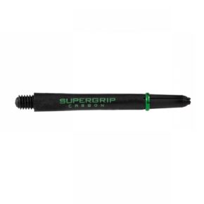 Misaladejuegos Cañas Harrows Darts SuperGrip Carbon Green Medium 47mm - Imagen 2
