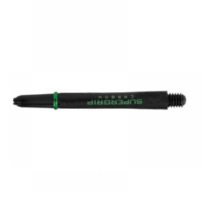Misaladejuegos Cañas Harrows Darts SuperGrip Carbon Green Medium 47mm - Imagen 3