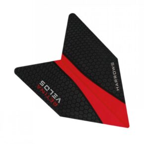 Misaladejuegos Plumas Harrows Darts Flights Velos Red  1011 - Imagen 3