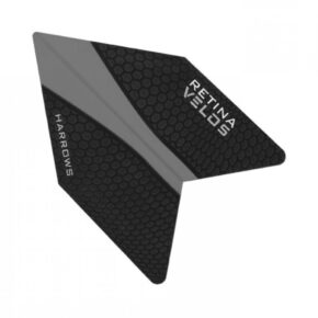 Misaladejuegos Plumas Harrows Darts Flights Velos Black  1009 - Imagen 2