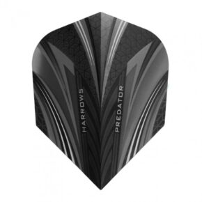Misaladejuegos Plumas Harrows Darts Flights Prime  Predator Black  7520