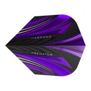 Misaladejuegos Plumas Harrows Darts Flights Prime  Predator Purple  7523 - Imagen 2