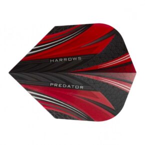 Misaladejuegos Plumas Harrows Darts Flights Prime  Predator Red  7518 - Imagen 2