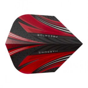 Misaladejuegos Plumas Harrows Darts Flights Prime  Predator Red  7518 - Imagen 3