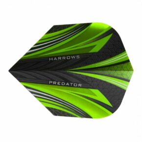 Misaladejuegos Plumas Harrows Darts Flights Prime  Predator Green  7522 - Imagen 2
