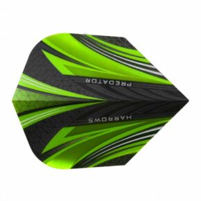 Misaladejuegos Plumas Harrows Darts Flights Prime  Predator Green  7522 - Imagen 3