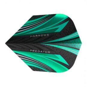 Misaladejuegos Plumas Harrows Darts Flights Prime  Predator Jade  7519 - Imagen 2