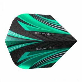 Misaladejuegos Plumas Harrows Darts Flights Prime  Predator Jade  7519 - Imagen 3