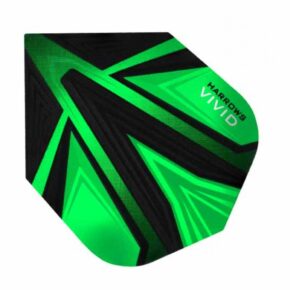 Misaladejuegos Plumas Harrows Darts Flights Vivid Green  8000 - Imagen 2