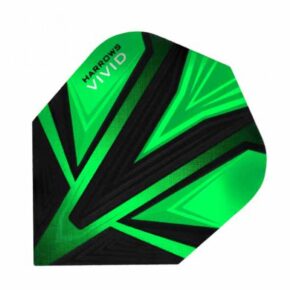 Misaladejuegos Plumas Harrows Darts Flights Vivid Green  8000