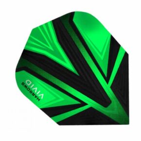 Misaladejuegos Plumas Harrows Darts Flights Vivid Green  8000 - Imagen 3
