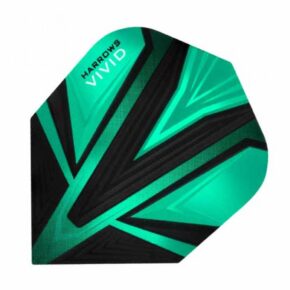 Misaladejuegos Plumas Harrows Darts Flights Vivid Jade  8002.