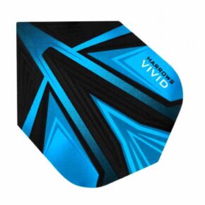 Misaladejuegos Plumas Harrows Darts Flights Vivid Aqua  8001. - Imagen 2
