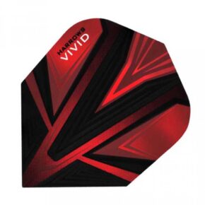Misaladejuegos Plumas Harrows Darts Flights Vivid Red  8003