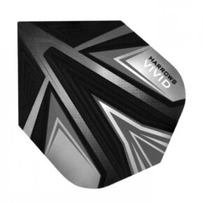 Misaladejuegos Plumas Harrows Darts Flights Vivid Grey  8004 - Imagen 2