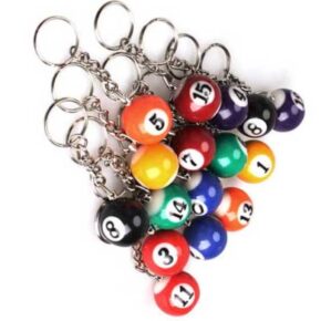 Misaladejuegos Caja Llavero Bola Billar 32mm 15 unidades 26190 - Imagen 2