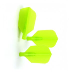 Misaladejuegos Plumas Flights Darts Cuesoul Tero AK4 Verde Slim   6scys - Imagen 2