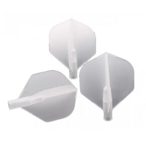 Misaladejuegos Plumas Flights Darts Cuesoul Tero AK4 Clear Standard  ak4+7