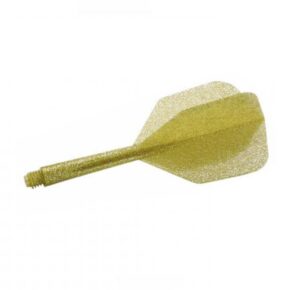 Misaladejuegos Plumas Condor Flights Shape Glitter Gold M 27.5mm 3 uds. - Imagen 2