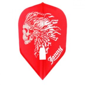 Misaladejuegos Plumas L-Style Champagne Shape Jonny v.3 Clear Red  sL3c-JONNYv3-R