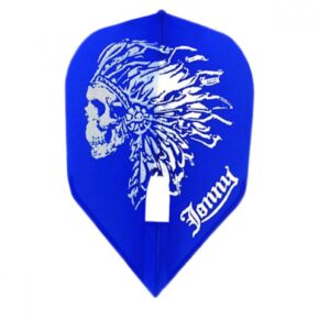 Misaladejuegos Plumas L-Style Champagne Shape Jonny v.3 Clear Blue  sL3c-JONNYv3-BL