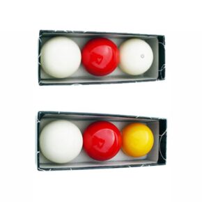 Misaladejuegos Juego Bolas Billar Carambolas Tricolor + Carambola Estandar 61.5mm - Imagen 2