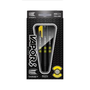 Misaladejuegos Dardos Target Darts Vapor Black Yellow 80% 19g  100448 - Imagen 2