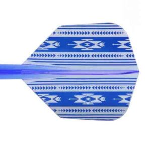 Misaladejuegos Plumas Condor Flights Native America Blue Shape L 33.5mm - Imagen 2