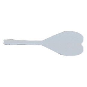 Misaladejuegos Plumas Aleta HT 25 Unidades Blanca - Imagen 2