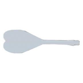 Misaladejuegos Plumas Aleta HT 25 Unidades Blanca - Imagen 3