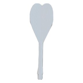 Misaladejuegos Plumas Aleta HT 500 Unidades Blanca