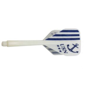 Misaladejuegos Plumas Condor Flights U.S Navy White Estandar Larga 3 Uds. - Imagen 2