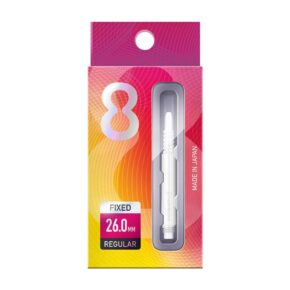 Misaladejuegos Cañas Shaft 8 Flights White Regular Fixed 26.0mm Set 3 Unid.  400307 - Imagen 3