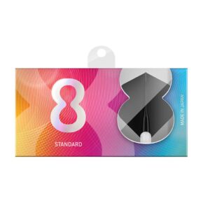 Misaladejuegos Plumas Flights 8 Flights Standard Black Set 3 Unit.  400006 - Imagen 3
