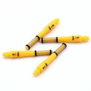 Misaladejuegos Cañas Shaft Cuesoul Tero Flights Yellow 34mm  AK7 CS-AK7+4C35 - Imagen 3