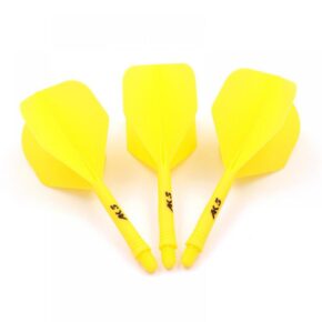 Misaladejuegos Plumas Cuesoul Flights AK5 Shape S Amarilla  CSAK-57YS-S