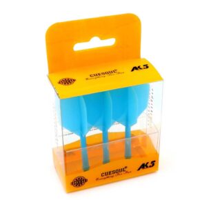 Misaladejuegos Plumas Cuesoul Flights AK5 Shape L Azul  CSAK-55YS-L - Imagen 2