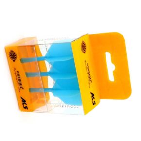 Misaladejuegos Plumas Cuesoul Flights AK5 Shape L Azul  CSAK-55YS-L - Imagen 3