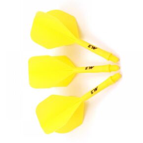 Misaladejuegos Plumas Cuesoul Flights AK5 Shape M Amarilla  CSAK-57YS - Imagen 3